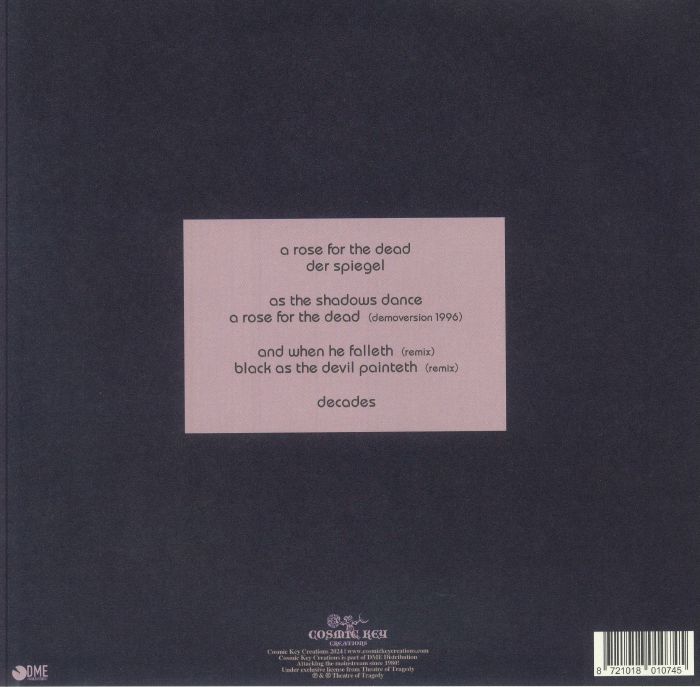 THEATRE OF TRAGEDY - A Rose For The Dead (remastered)