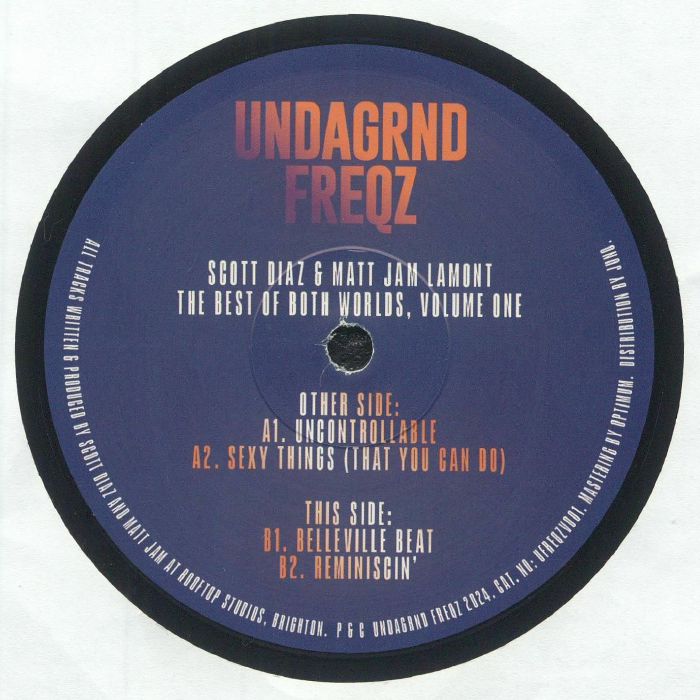 DIAZ, Scott/MATT JAM LAMONT - The Best Of Both Words Vol 1