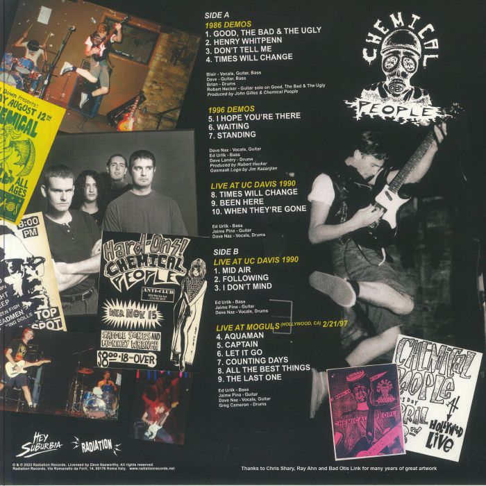 CHEMICAL PEOPLE - Demos & Live