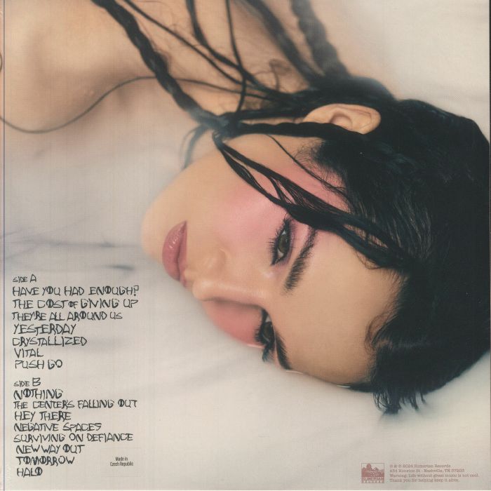 Poppy / Negative Spaces Exclusive Lp (Silver + Bone Cornetto W / Pink + Purple Splatter Vinyl) 〔LP〕 Poppy-Negative Spaces Exclusive LP (Splatter) | Newbury Comics