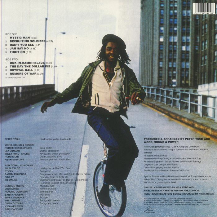 TOSH, Peter - Mystic Man (reissue)