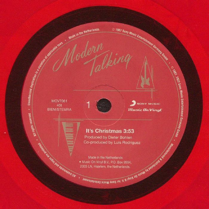 MODERN TALKING - It's Christmas (reissue)