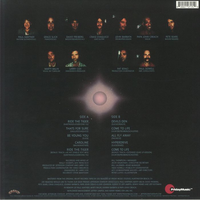 JEFFERSON STARSHIP - Dragon Fly (50th Anniversary Edition)