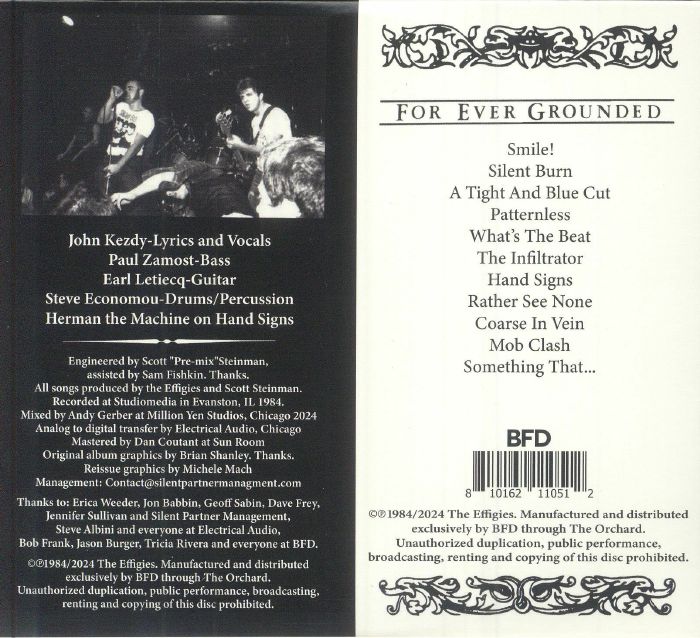 EFFIGIES, The - For Ever Grounded (40th Anniversary Edition)