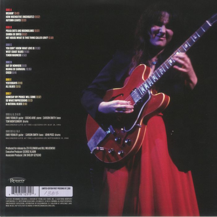Emily RemlerCookin' at the Queens: Live in Las Vegas (1984
