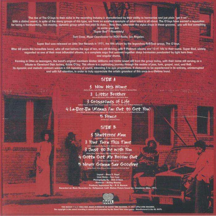 O'JAYS, The - Super Bad (remastered) (Record Store Day Black Friday RSD 2024)