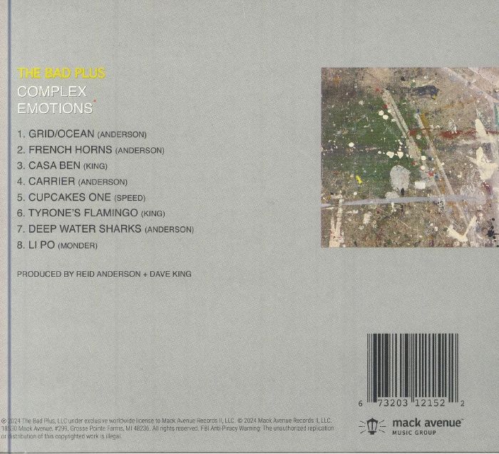 BAD PLUS, The - Complex Emotions