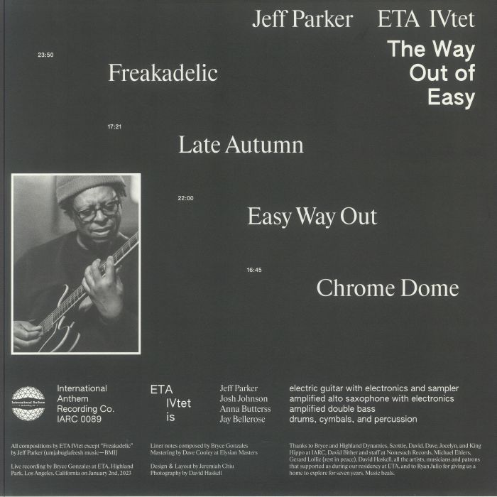 PARKER, Jeff/ETA IVTET - The Way Out Of Easy
