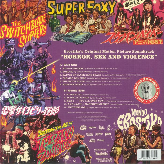 VARIOUS - Horror Sex & Violence (Soundtrack)