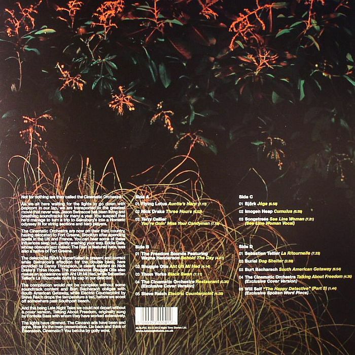 CINEMATIC ORCHESTRA, The/VARIOUS - Late Night Tales: Limited Collectors Edition (B-STOCK)