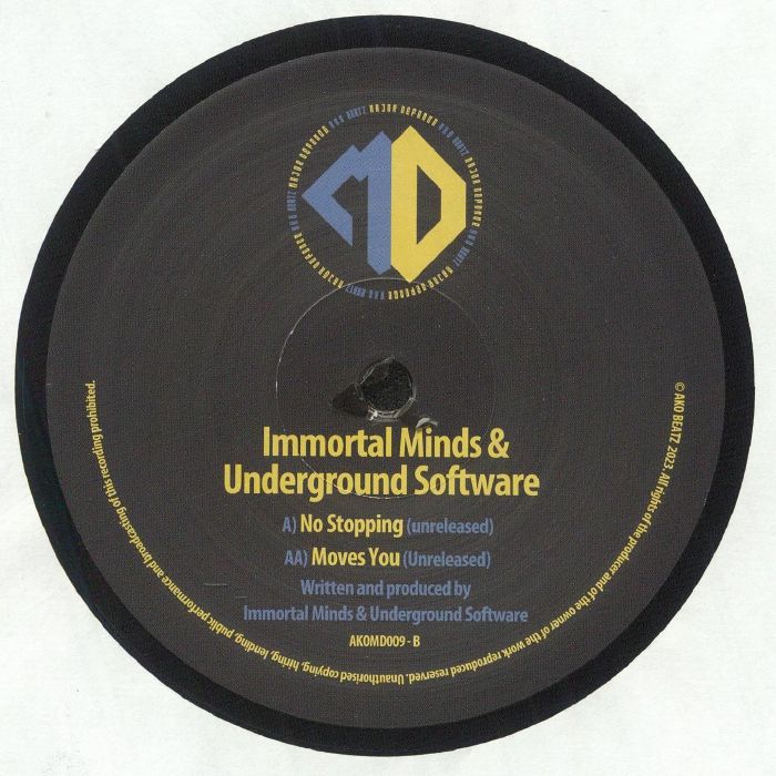 IMMORTAL MINDS/UNDERGROUND SOFTWARE - No Stopping