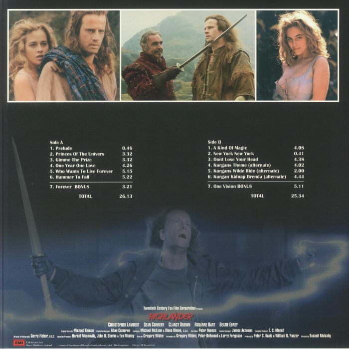QUEEN - Highlander (Soundtrack)