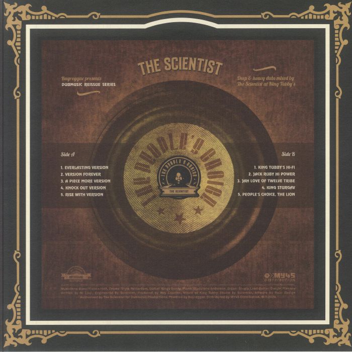 The SCIENTIST - The People's Choice Vinyl at Juno Records.