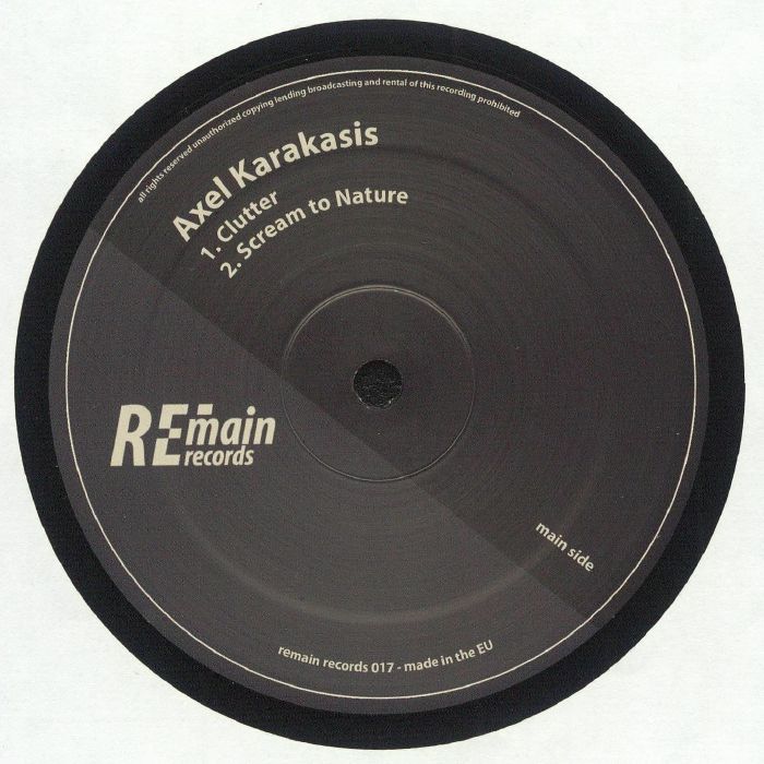 KARAKASIS, Axel - Clutter EP