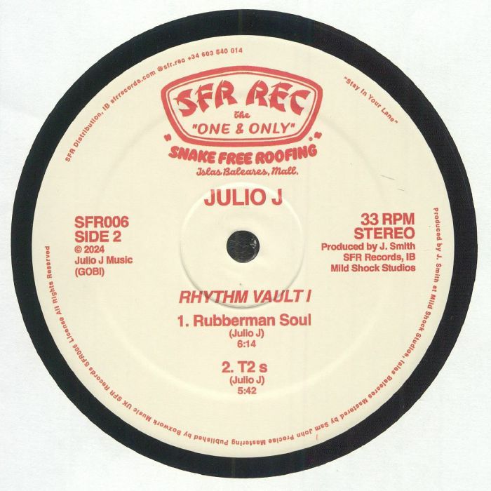 JULIO J - Rhythm Vault I