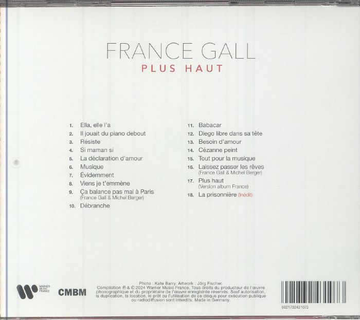 GALL, France - Plus Haut: Best Of