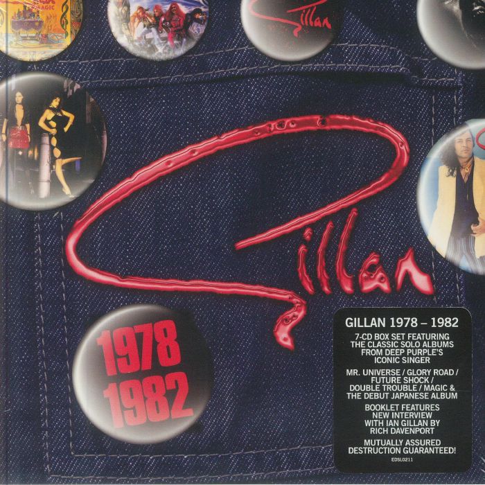 GILLAN - 1978-1982 box set