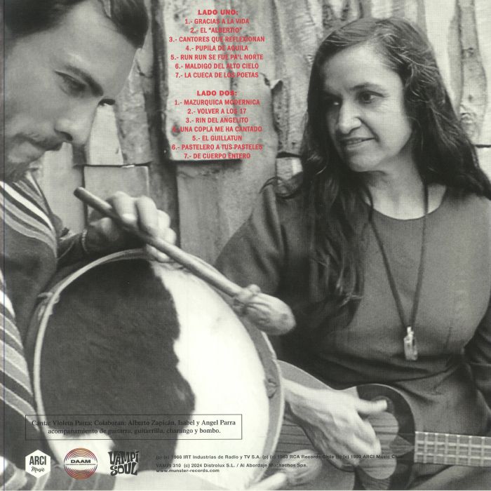 PARRA, Violeta - Las Ultimas Composiciones De Violeta Parra (remastered)