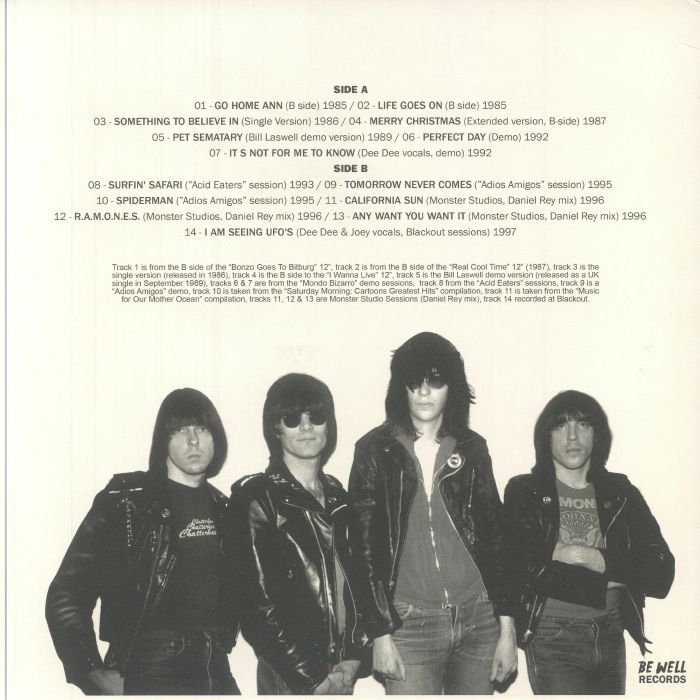RAMONES - Rare Ramones Vol II