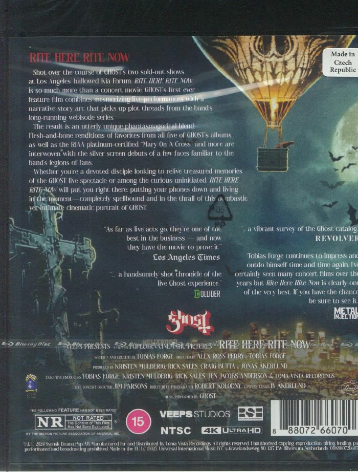 GHOST - Rite Here Rite Now (Soundtrack)