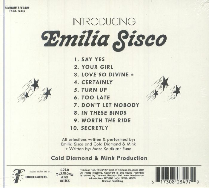 SISCO, Emilia/COLD DIAMOND & MINK - Introducing