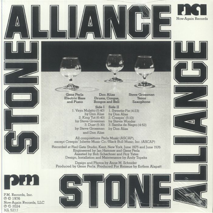 STONE ALLIANCE - Stone Alliance (remastered)