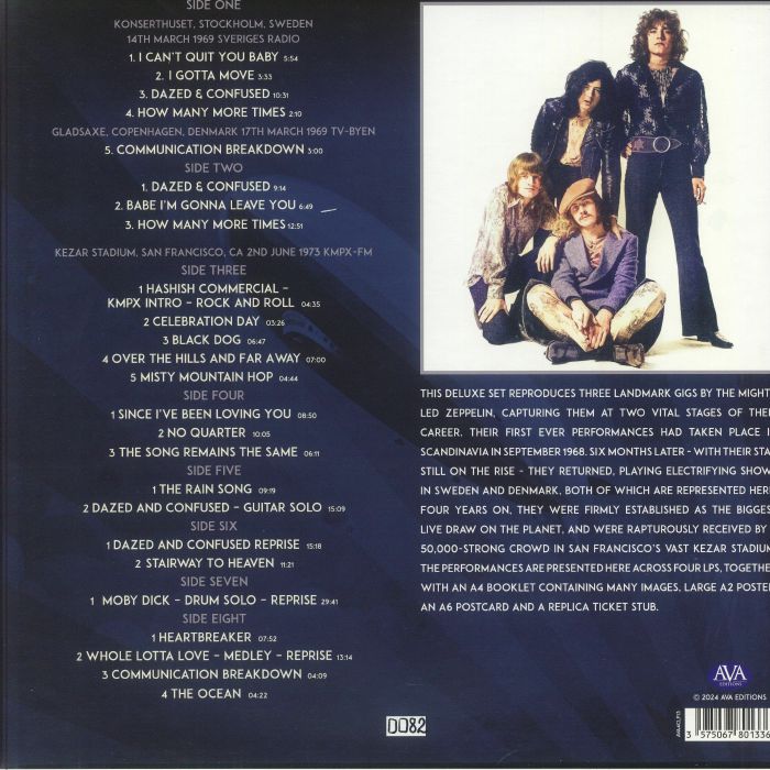 LED ZEPPELIN - Live '69 & '73