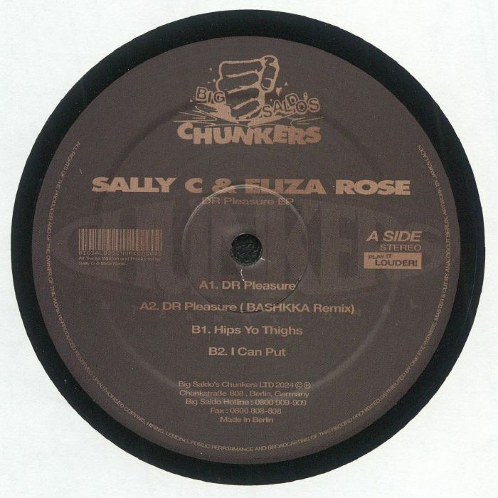 SALLY C/ELIZA ROSE - DR Pleasure EP