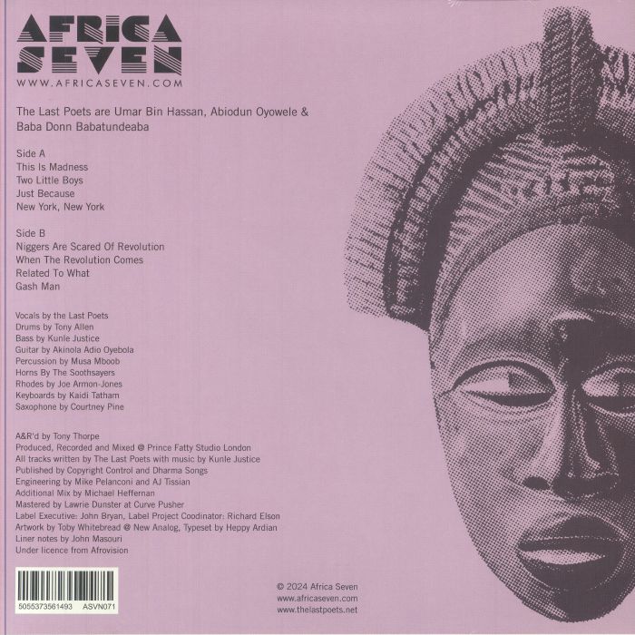 LAST POETS, The - Africanism