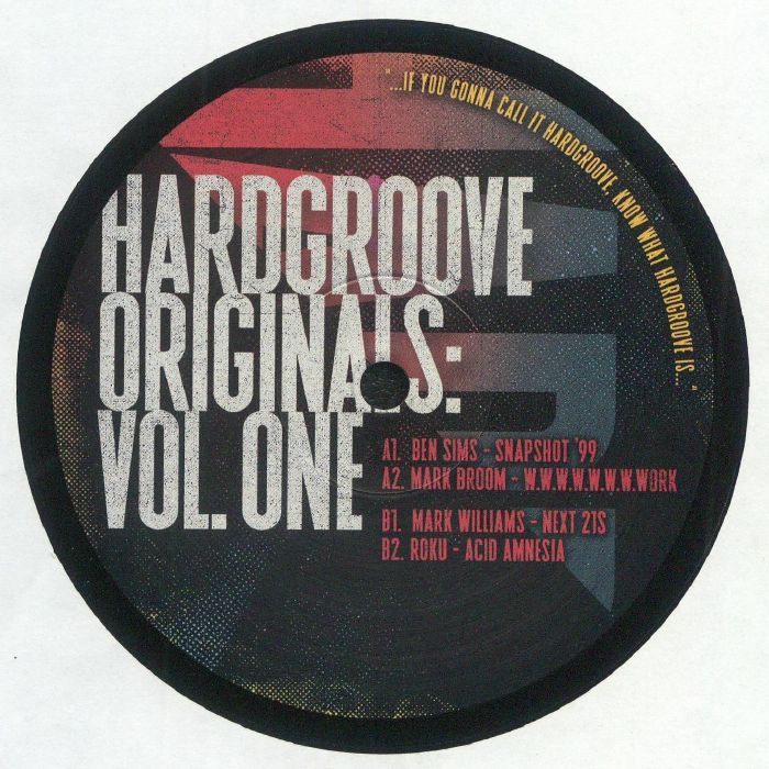 SIMS, Ben/MARK BROOM/MARK WILLIAMS/ROKU - Hardgroove Originals: Vol One