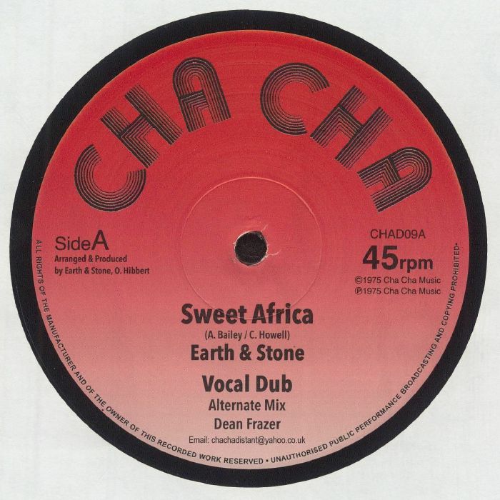 EARTH & STONE - Sweet Africa (reissue)