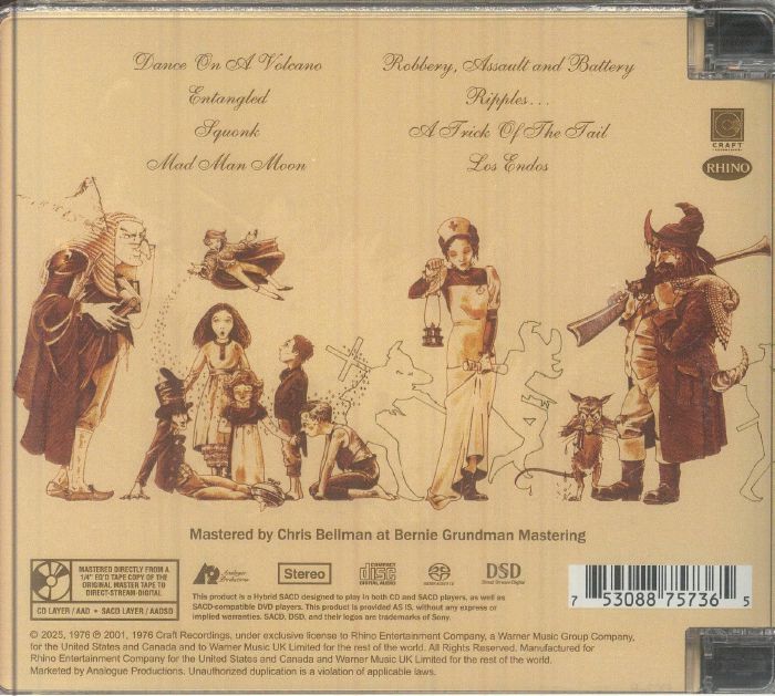 Genesis A Trick of the Tail UK 英盤 Stereo Genesis – A Trick Of The Tail – CD (Yellow Rays, Album
