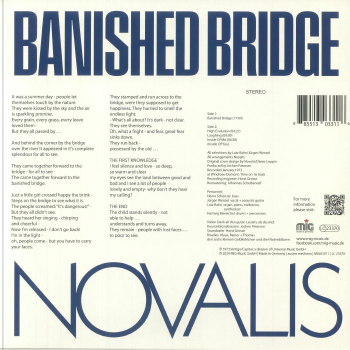 NOVALIS - Banished Bridge