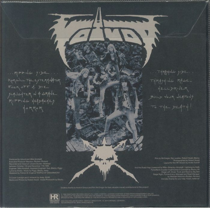 VOIVOD - Rrroooaaarrr (remastered)