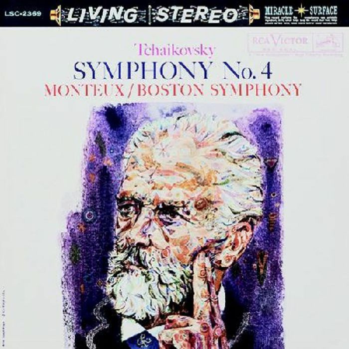 TCHAIKOVSKY, Pyotr Ilyich/PIERRE MONTEUX/BOSTON SYMPHONY ORCHESTRA - Symphony No 4