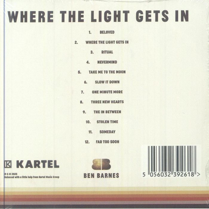 BARNES, Ben - Where The Light Gets In