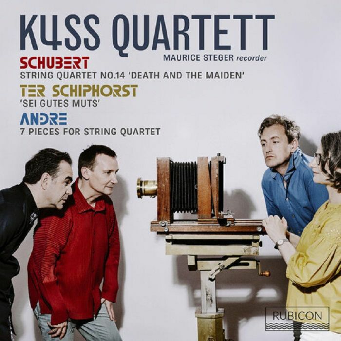 SCHUBERT, Franz/IRIS TER SCHIPHORST/MARK ANDRE/KUSS QUARTET - String Quartet No 14 Death & The Maiden/Sei Gutes Muts/Pieces For String Quartet