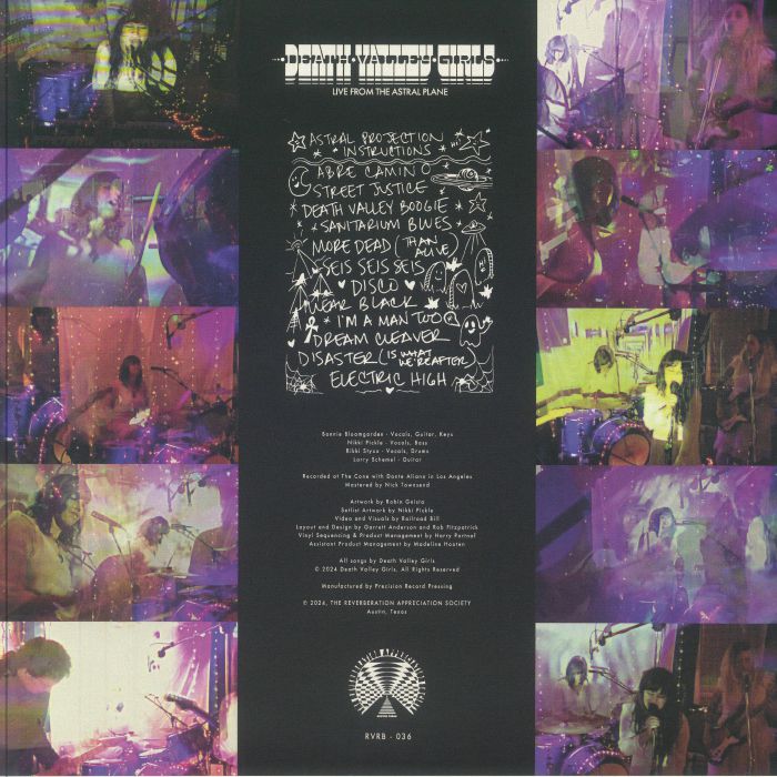 DEATH VALLEY GIRLS - Levitation Sessions: Live From The Astral Plane