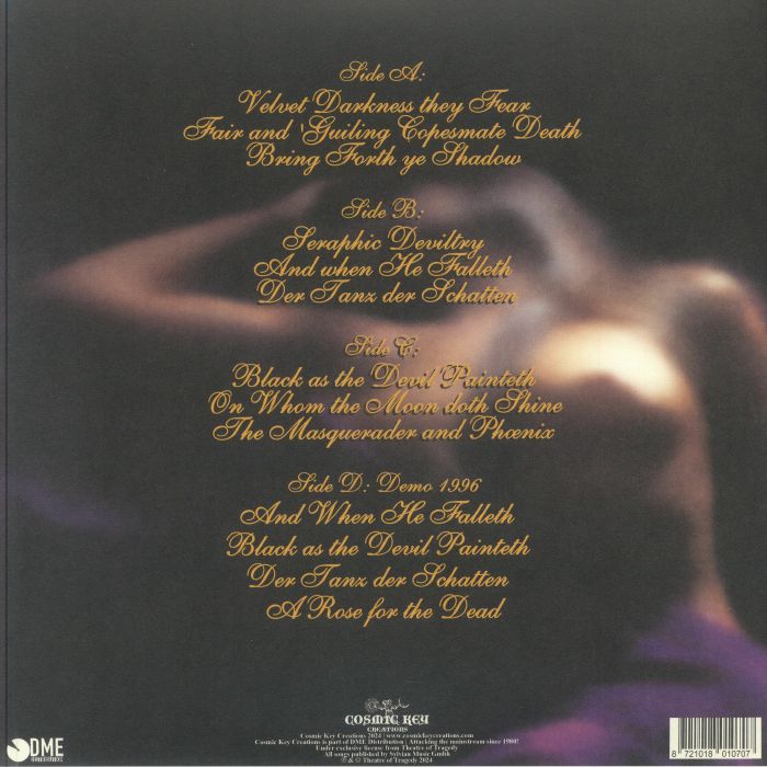 THEATRE OF TRAGEDY - Velvet Darkness They Fear (reissue)