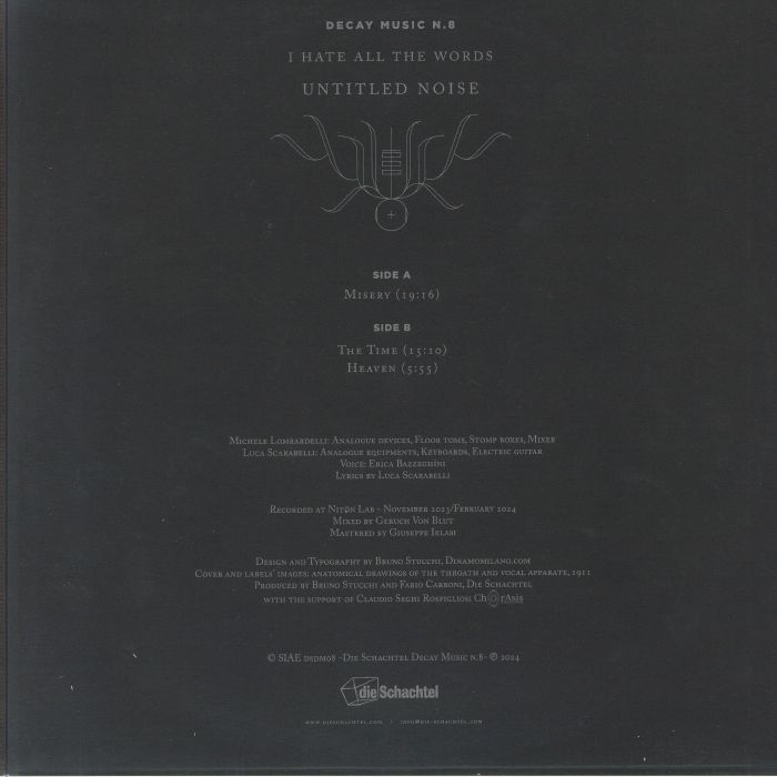 UNTITLED NOISE - Decay Music N 8: I Hate All The Words