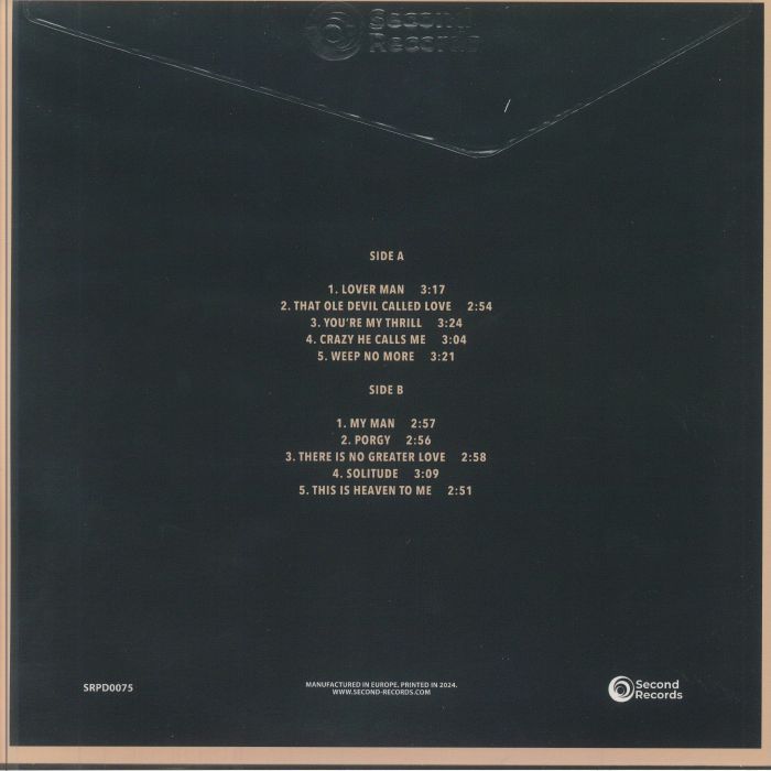 HOLIDAY, Billie - Lover Man (reissue)