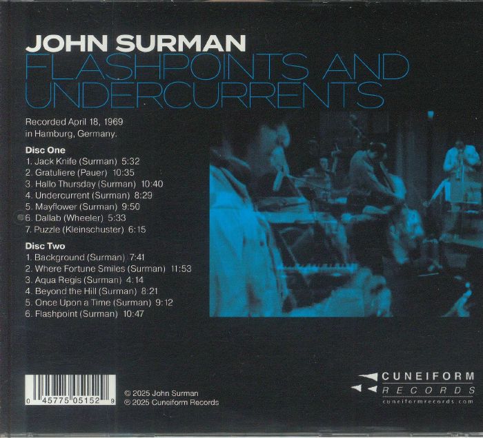 SURMAN, John - Flashpoints & Undercurrents