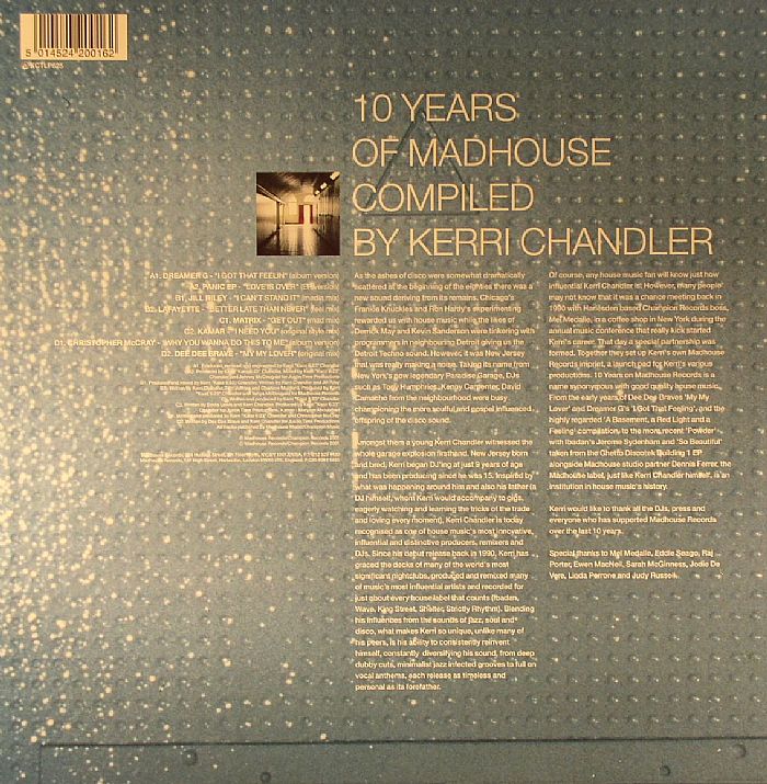 CHANDLER, Kerri/VARIOUS - 10 Years Of Madhouse