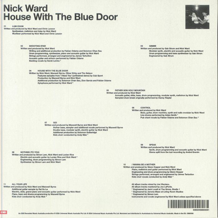 WARD, Nick - House With The Blue Door