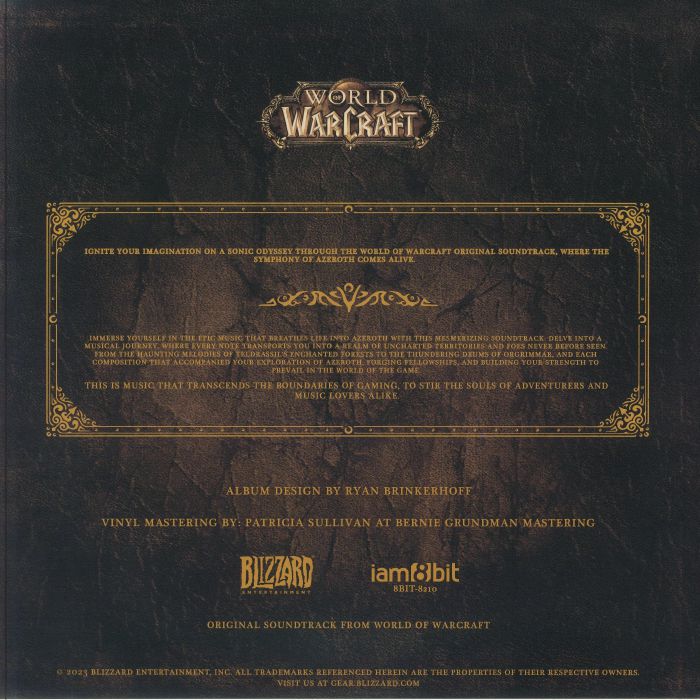 HAYES, Jason/TRACY W BUSH/DEREK DUKE/GLENN STAFFORD - World Of Warcraft Classic (Soundtrack)