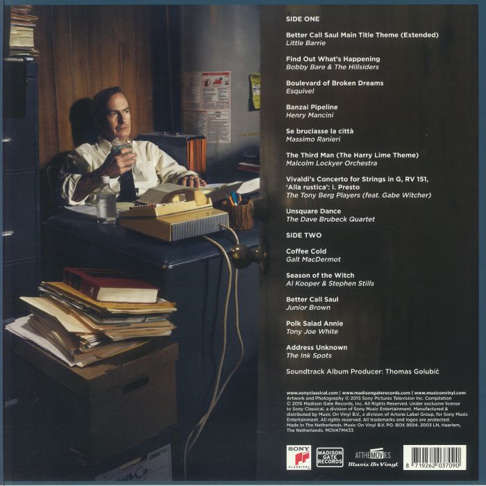 VARIOUS - Better Call Saul: Season 1 (Soundtrack) (reissue)
