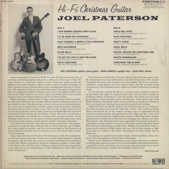 PATERSON, Joel - Hi Fi Christmas Guitar
