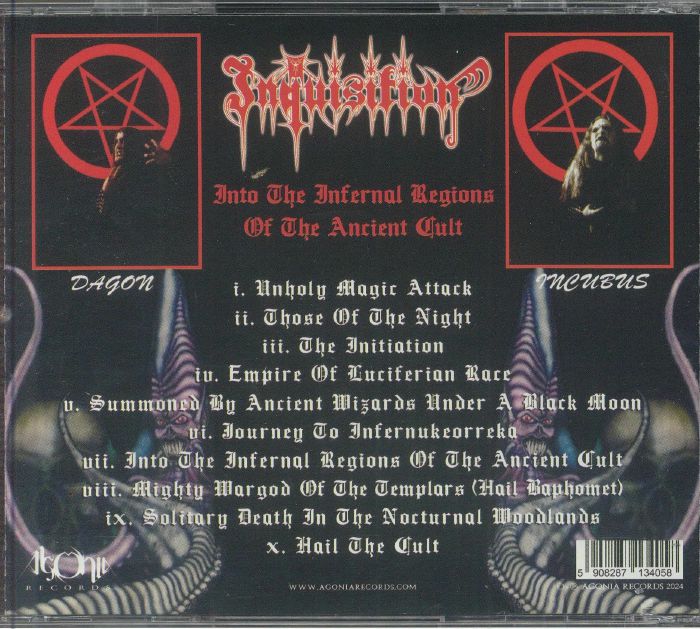 INQUISITION - Into The Infernal Regions Of The Ancient Cult (reissue)