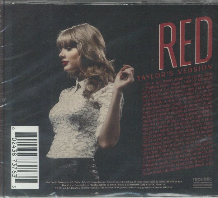 SWIFT, Taylor - Red (Taylor's Version)