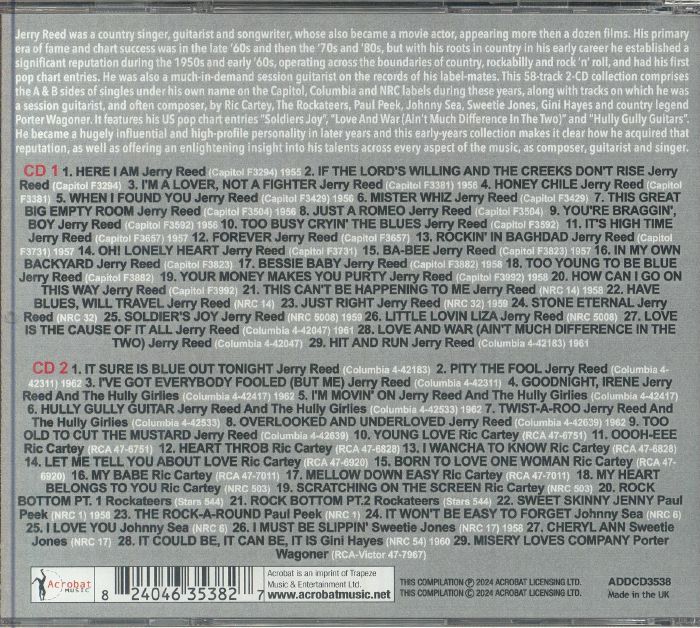 REED, Jerry - Birth Of A Legend: Singles & Sessions Collection 1955-62